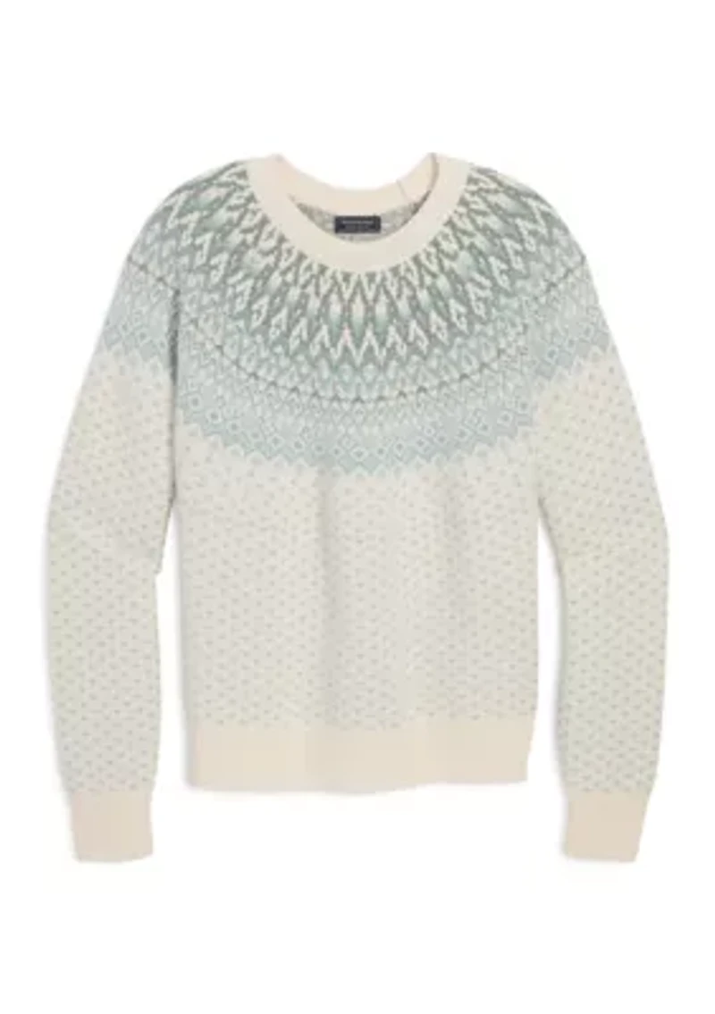 Women's Fair Isle Crew Sweater