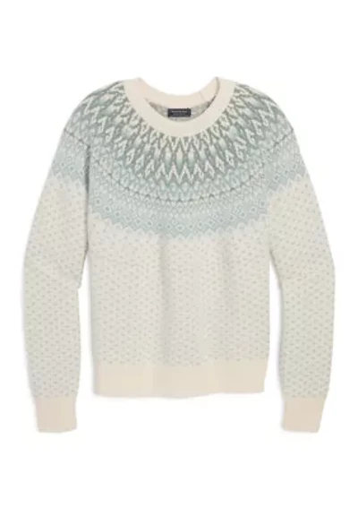 Women's Fair Isle Crew Sweater