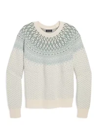 Women's Fair Isle Crew Sweater