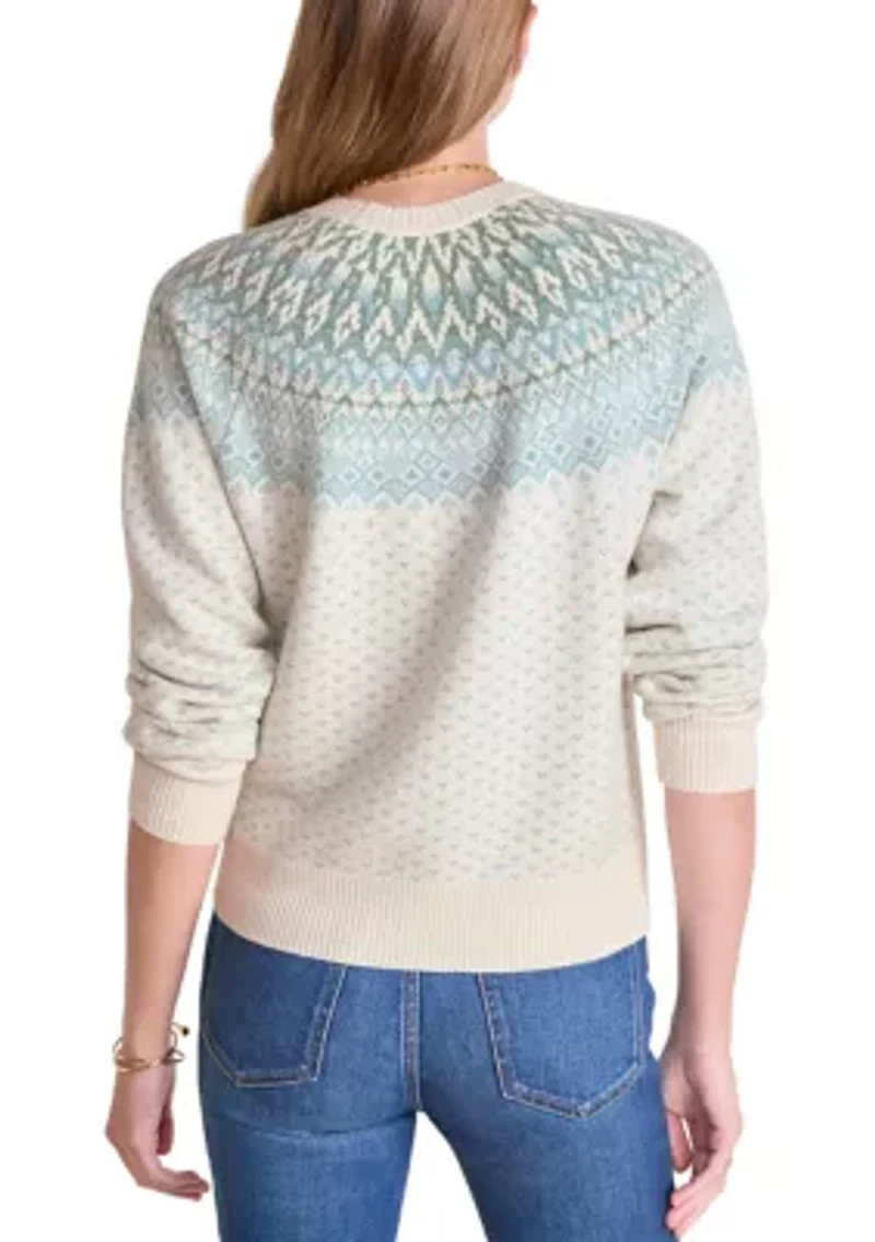 Women's Fair Isle Crew Sweater