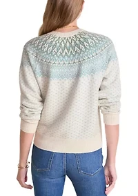 Women's Fair Isle Crew Sweater