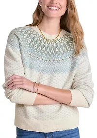 Women's Fair Isle Crew Sweater