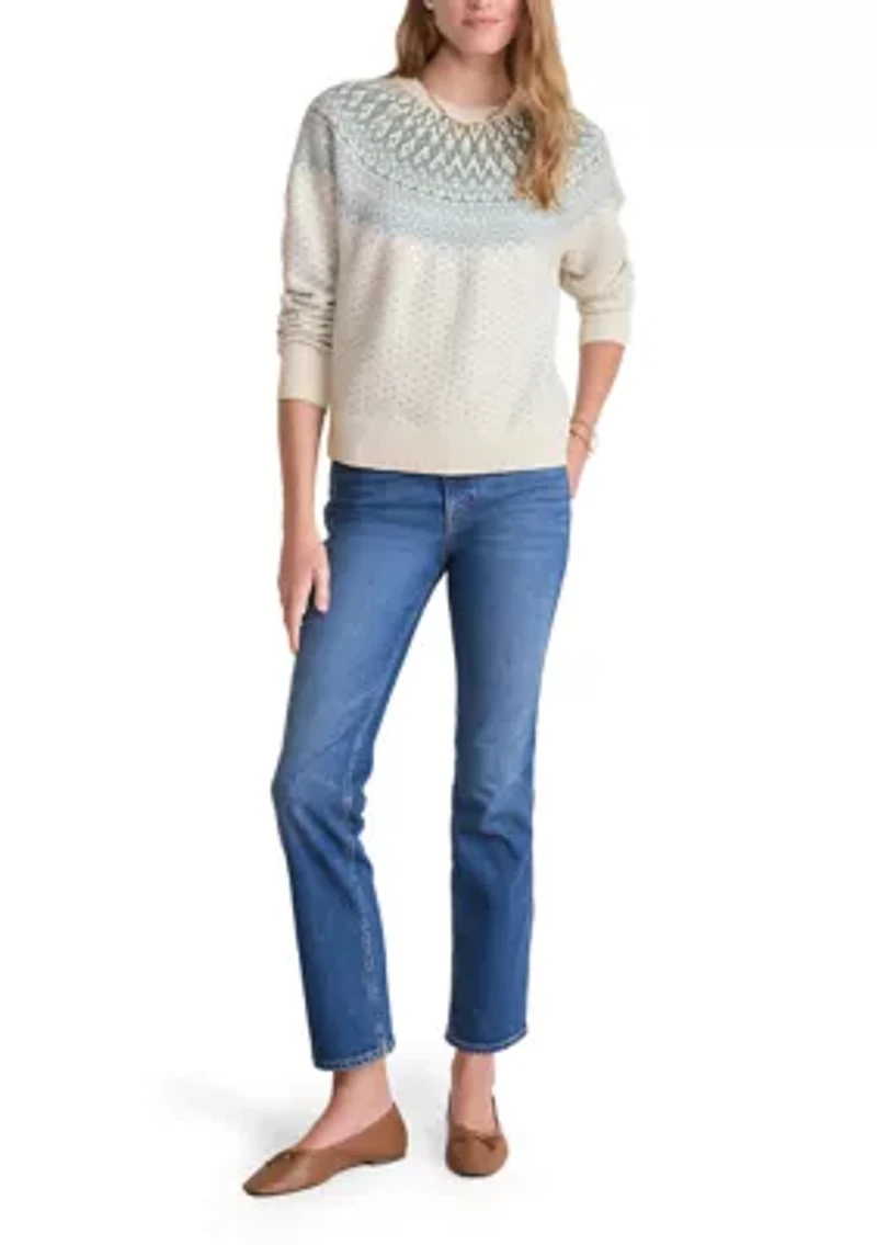 Women's Fair Isle Crew Sweater