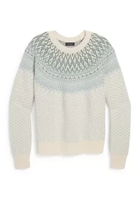 Women's Fair Isle Crew Sweater