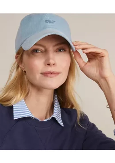 Women's Corduroy Baseball Cap