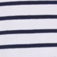 Women's Striped Puff Sleeve Top