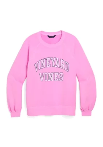 Women's Terry Crew Neck Sweatshirt