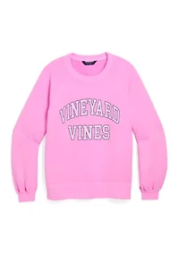 Women's Terry Crew Neck Sweatshirt
