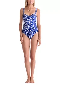 Classic Underwire One Piece Swimsuit