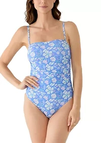 Women's Strapless One Piece Bathingsuit