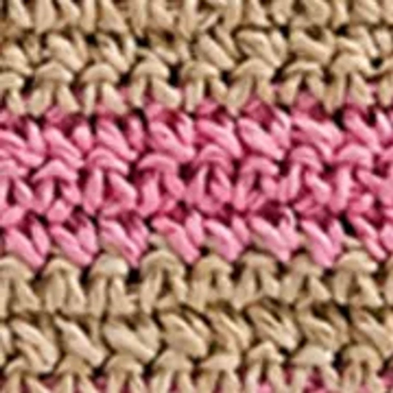 Paper Straw Tote Bag with Handle