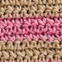 Paper Straw Tote Bag with Handle