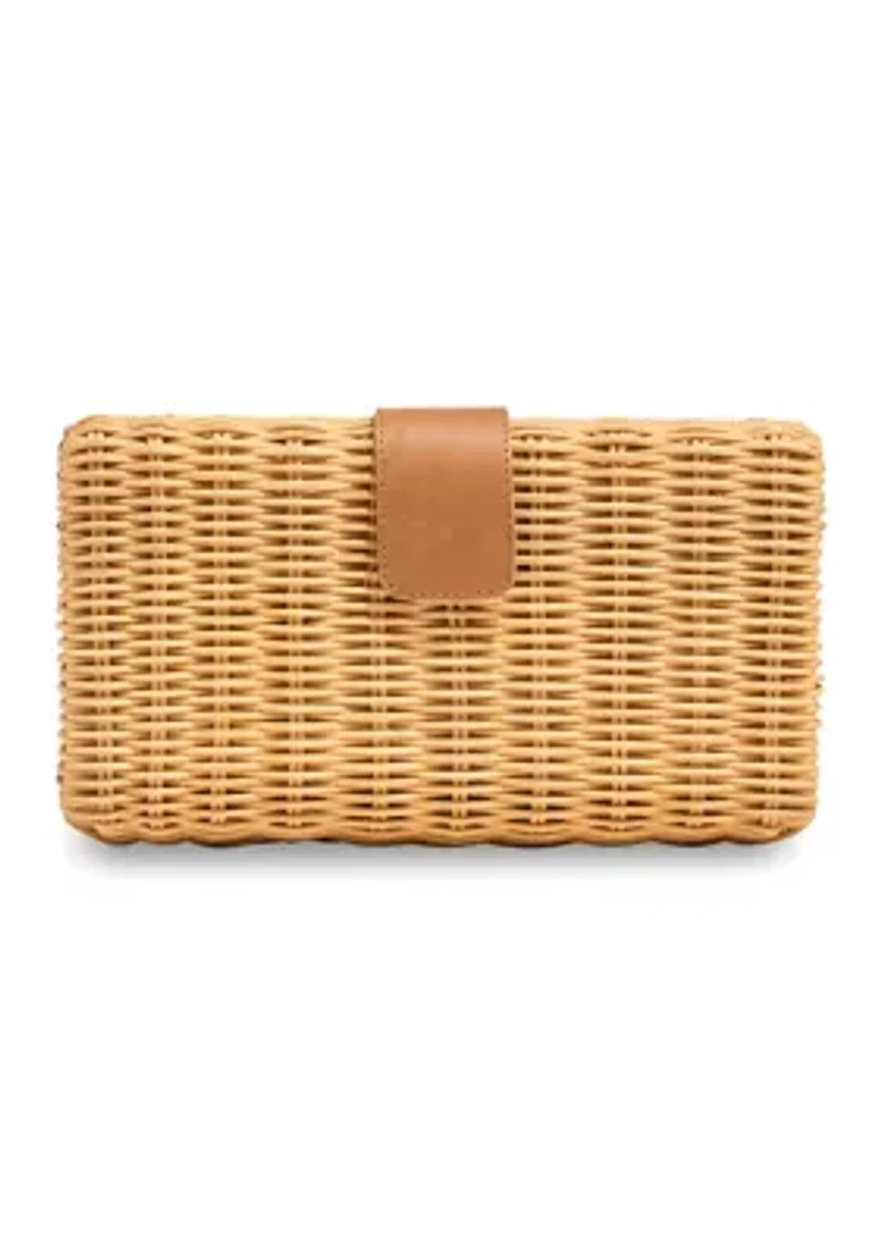 Wicker Starfish Clutch