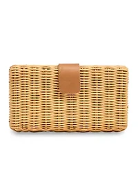 Wicker Starfish Clutch