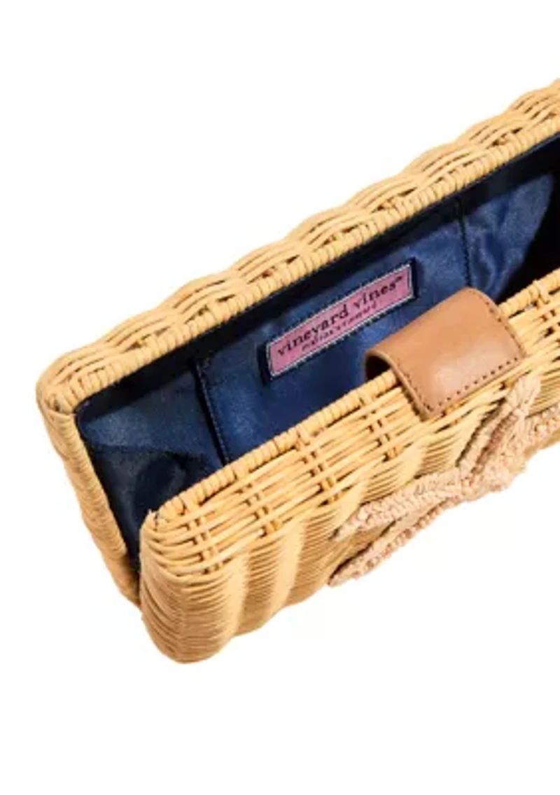 Wicker Starfish Clutch