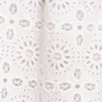 Women's Tiered Eyelet Ruffle Dress