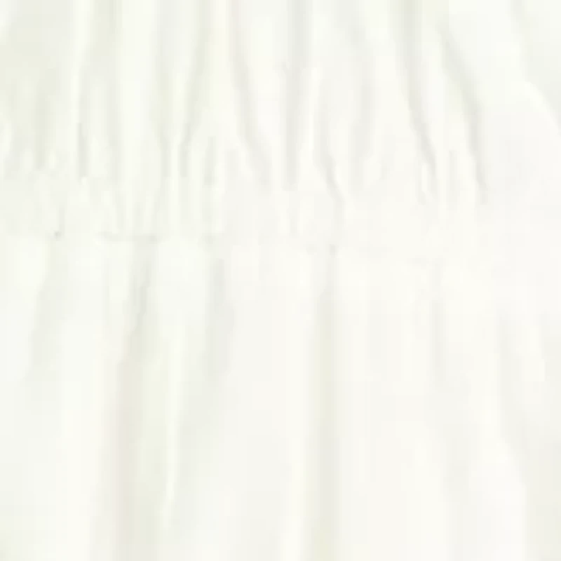 Women's Poplin V-Neck Midi Dress