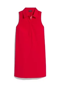 Women's Poplin Popover Dress