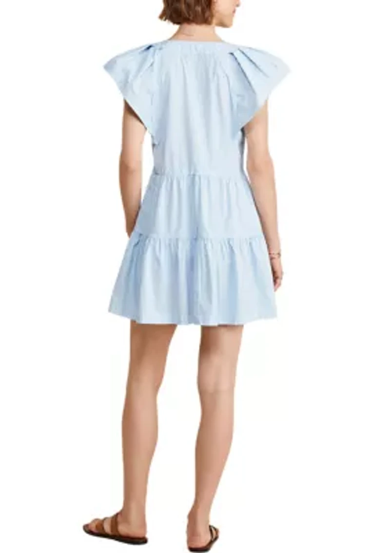 Women's Harbor Tiered Ruffle Sleeve Dress