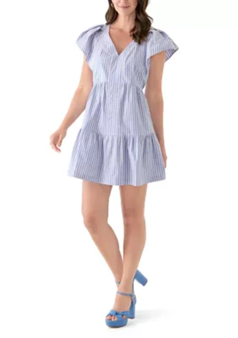 Women's Sophie Ruffle Sleeve Tiered Dress