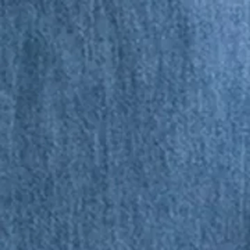 Women's Long Sleeve Chambray Popover Dress