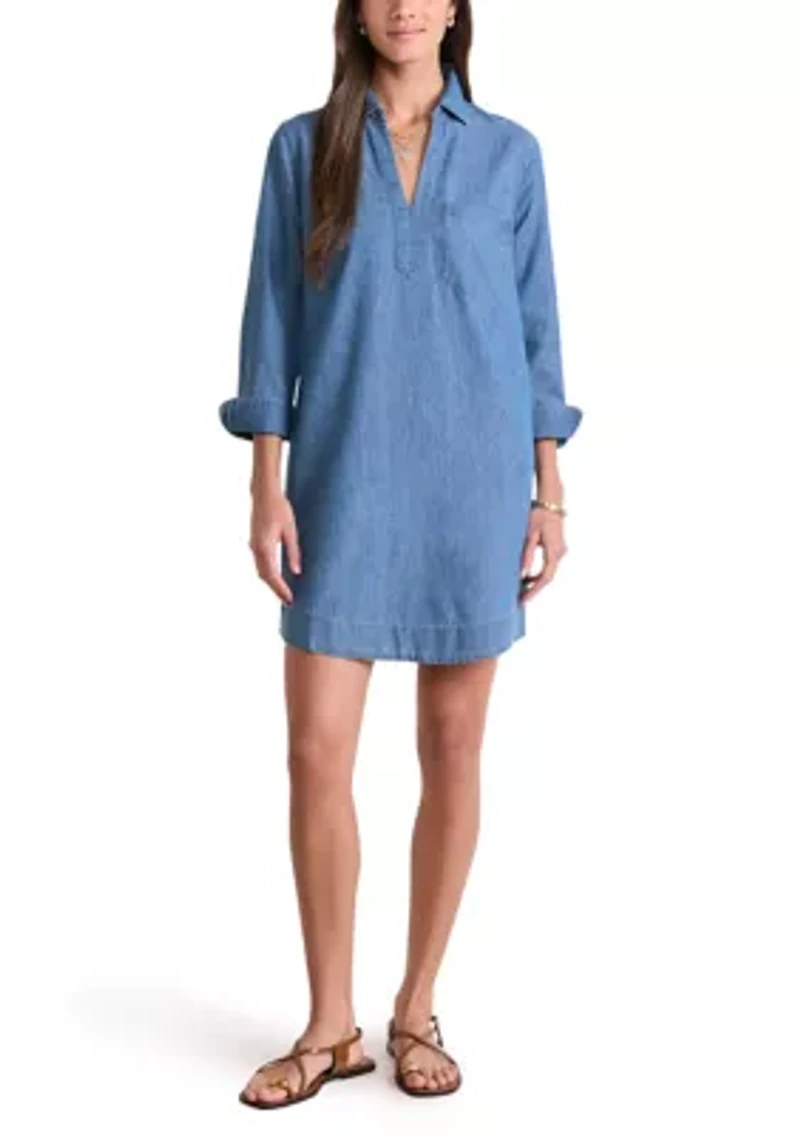 Women's Margo Chambray Shirtdress