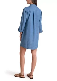 Women's Margo Chambray Shirtdress