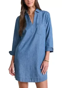 Women's Margo Chambray Shirtdress