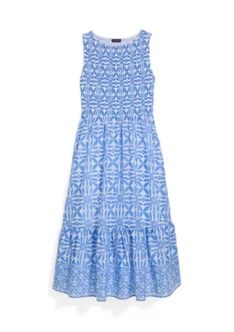 Women's Sleeveless Ellen Smocked Maxi Dress