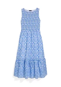 Women's Sleeveless Ellen Smocked Maxi Dress