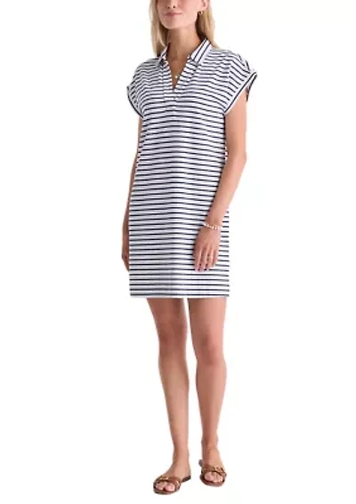Women's Short Sleeve Knit Margo Shirtdress