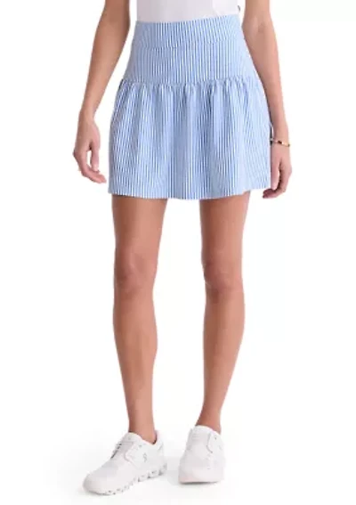 Women's Active Knit Seersucker Skirt