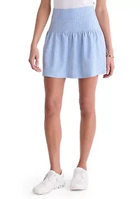 Women's Active Knit Seersucker Skirt