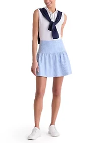 Women's Active Knit Seersucker Skirt