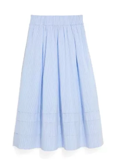 Women's Poplin Midi Skirt