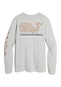 Thanksgiving Icons Long Sleeve Pocket T-Shirt