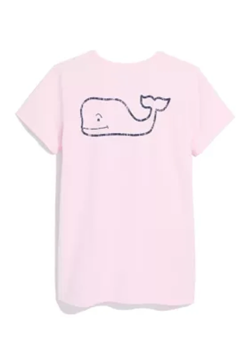 Women's Short Sleeve Whale Graphic T-Shirt
