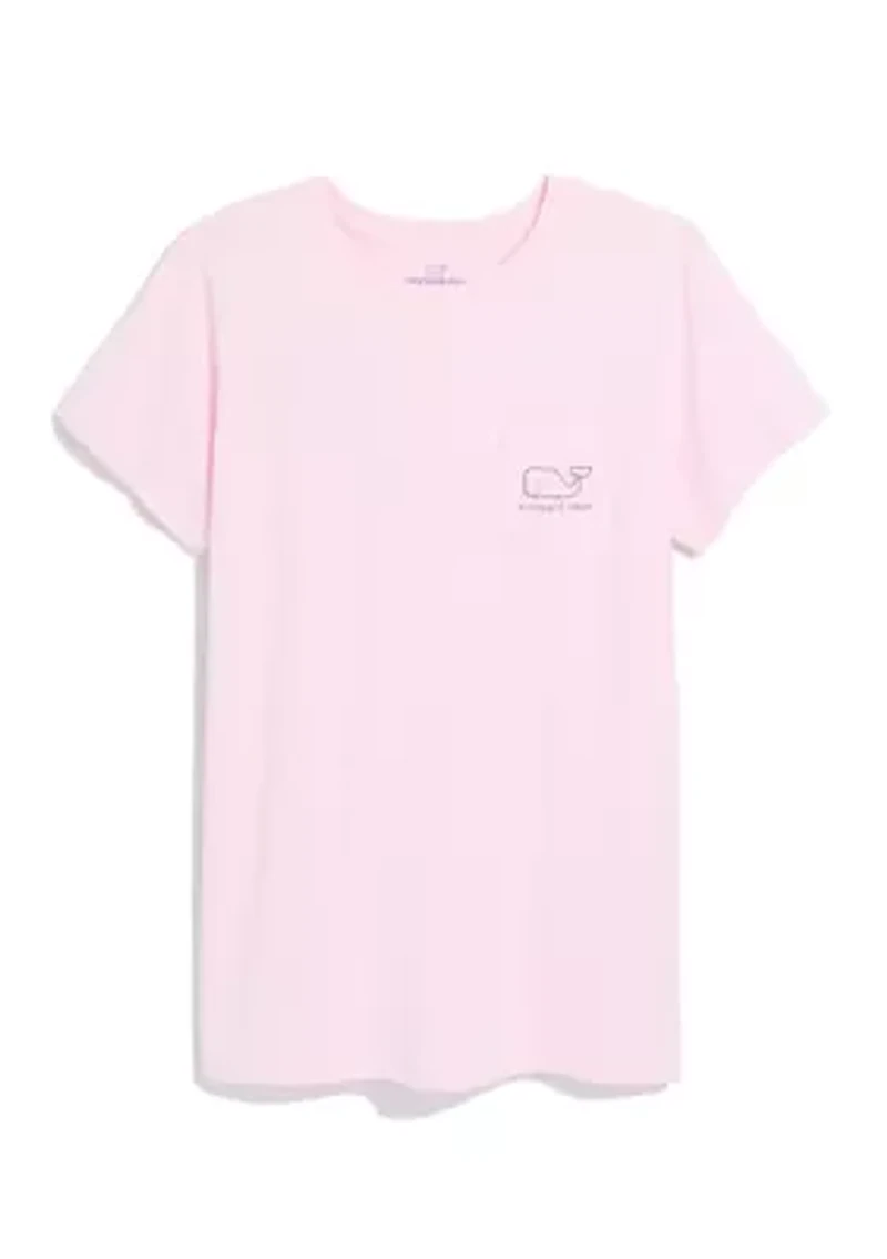 Women's Short Sleeve Whale Graphic T-Shirt
