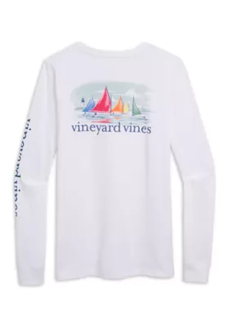Women's Sailing Graphic Pocket T-Shirt