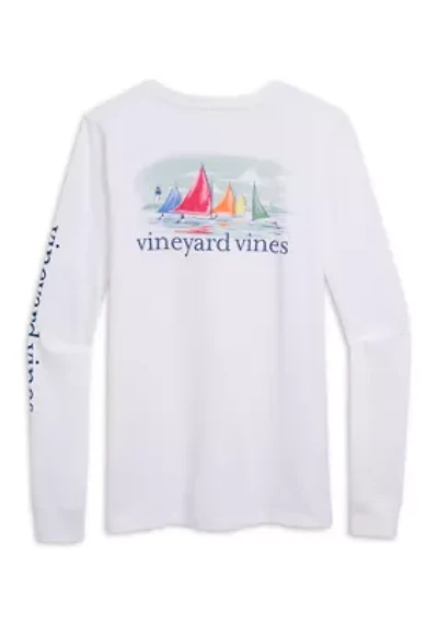 Women's Sailing Graphic Pocket T-Shirt