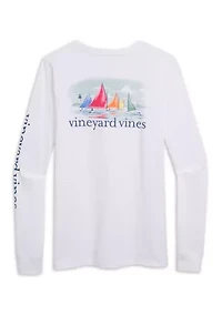 Women's Sailing Graphic Pocket T-Shirt