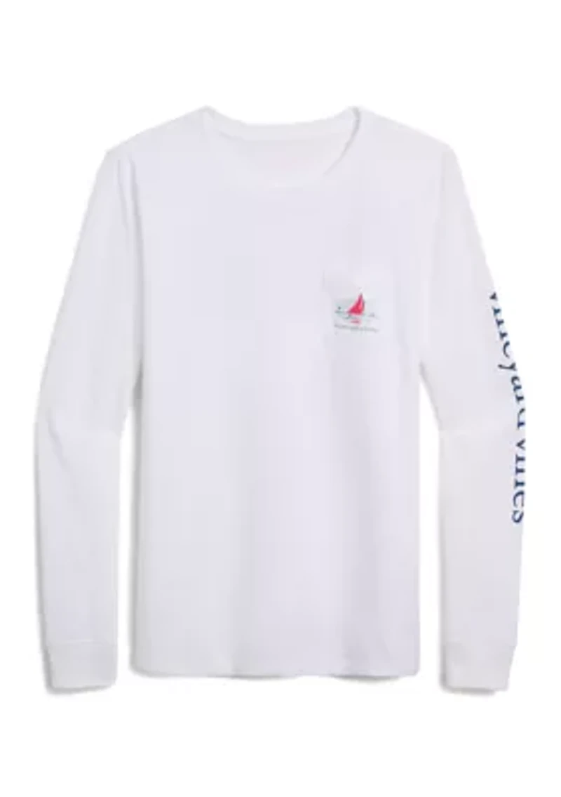 Women's Sailing Graphic Pocket T-Shirt