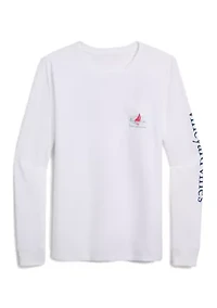 Women's Sailing Graphic Pocket T-Shirt