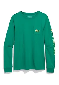 Women's Long Sleeve St. Patrick's Day Graphic Shirt