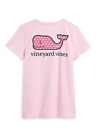 Women's Short Sleeve Whale Pocket T-Shirt