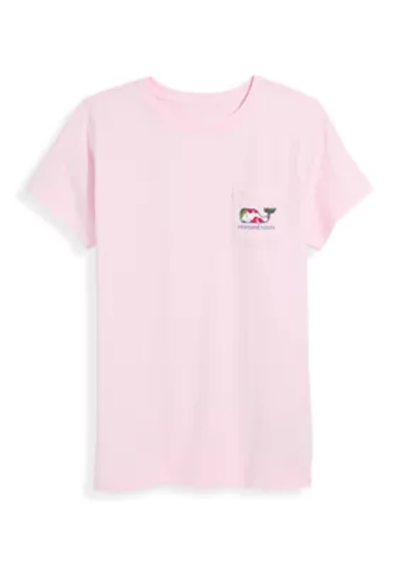 Women's Rose Whale T-Shirt