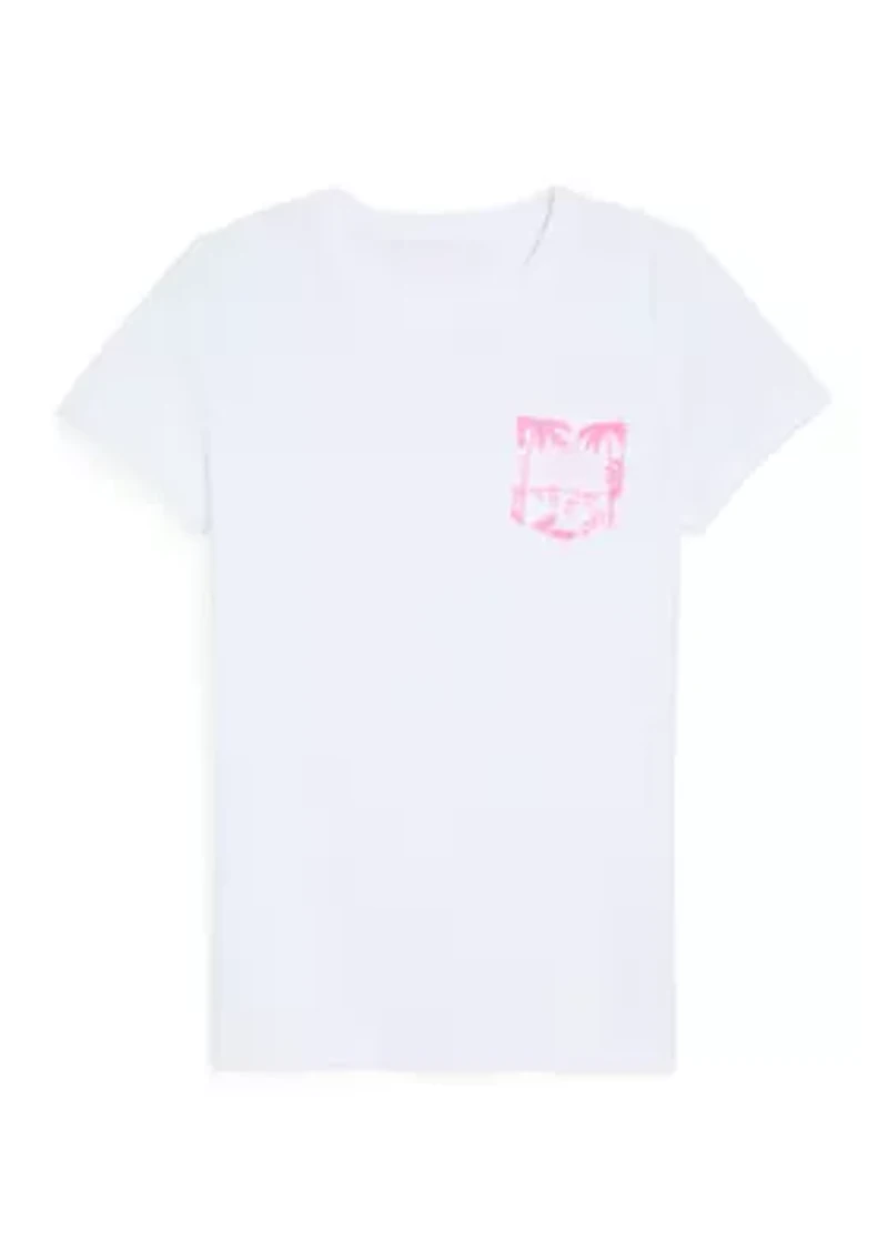 Women's Whale Graphic Pocket T-Shirt