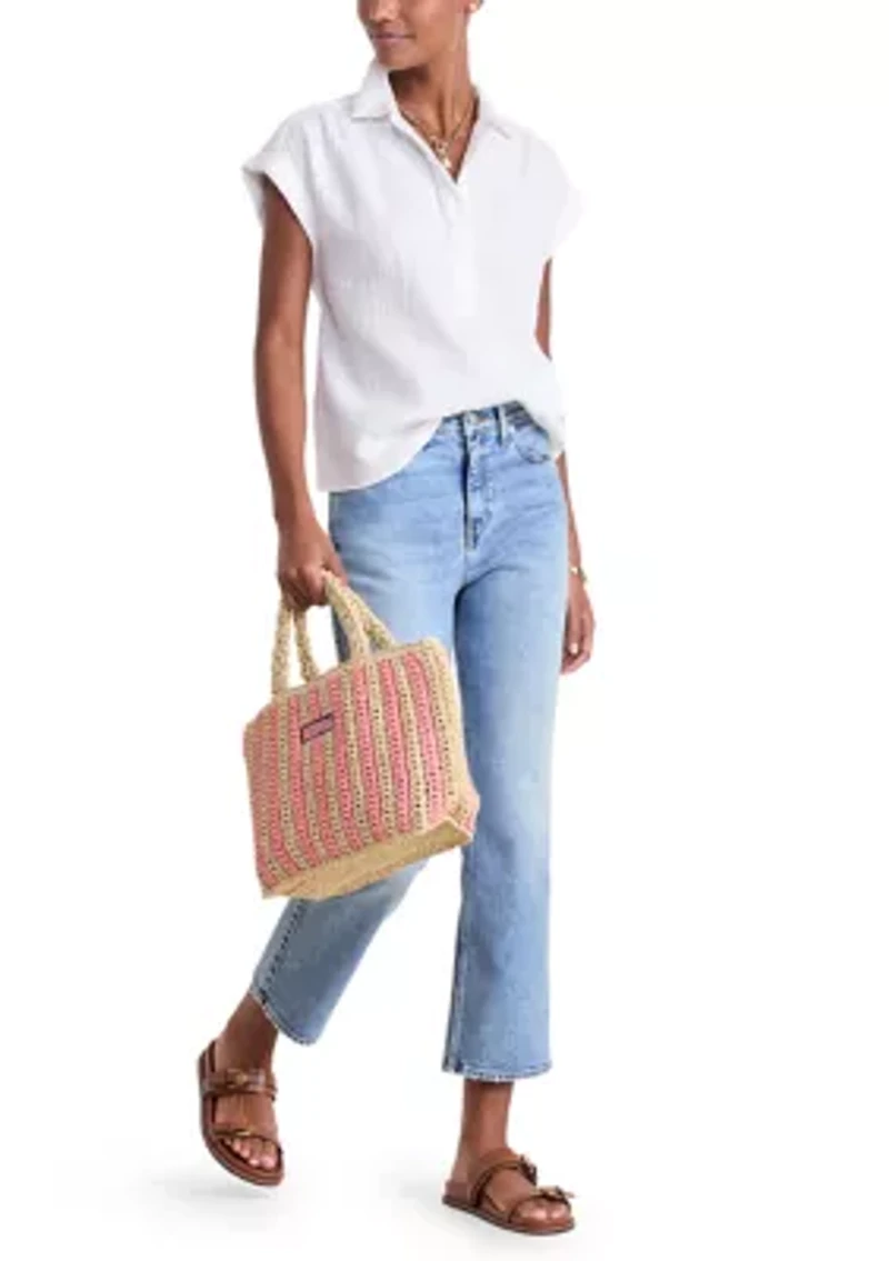 Women's Gauze Popover Margo Blouse