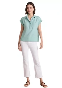 Women's Gauze Popover Margo Blouse