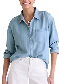 Women's Birdie Chambray Button Down Shirt